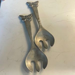 Mariposa Butterfly Salad Tongs